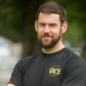 Portait of Ben Gallagher, a walk leader and event manager with Challenge The Wild