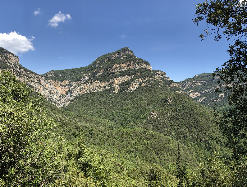 Landscape image of the Pyrenees